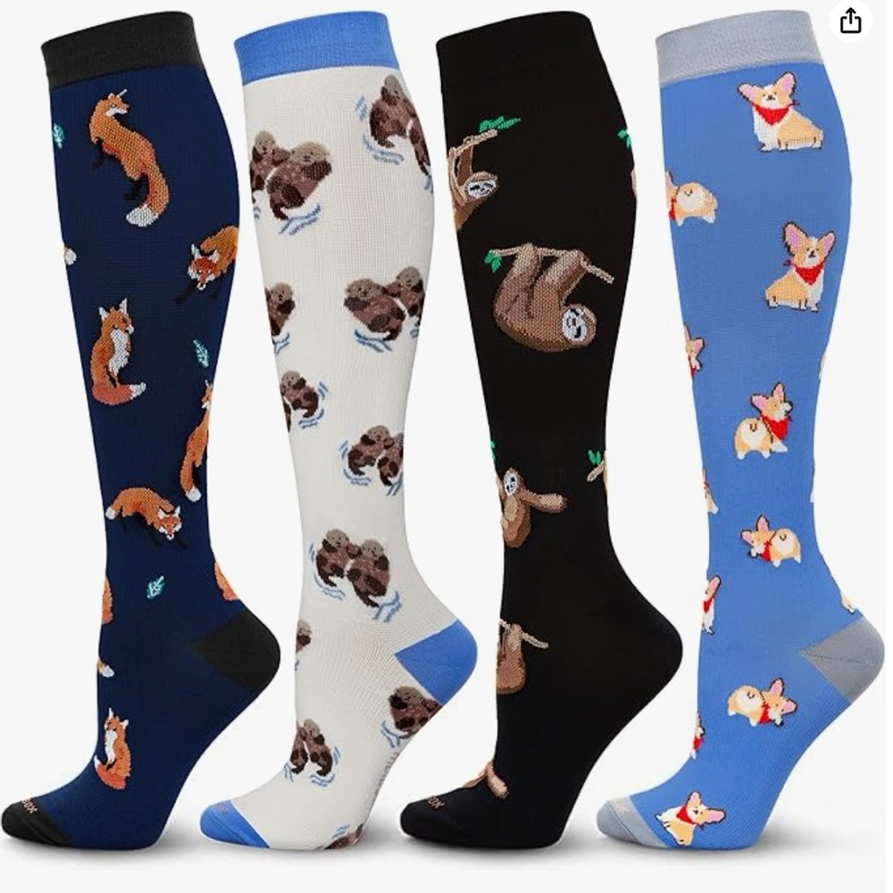 Compression Socks Women and Men, 20-30mmHg, Best for Nurses, Travel, Pregnancy